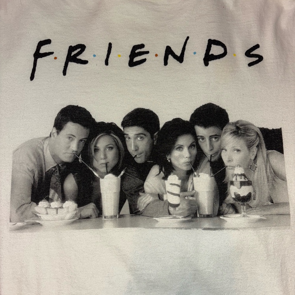 White Friends TV T-shirt